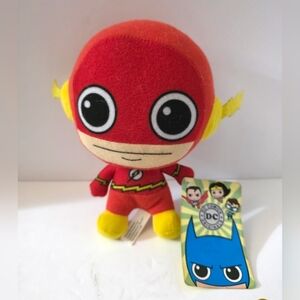 Flash Plush Stuffed Toy DC Comics Caricature 11" Warner Bros Toy Factory New NWT